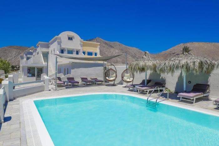 Happy Fish Rooms- Beachfront Perissa (Santorini) Exterior foto